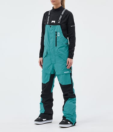 Fawk W Snowboard Pants Women Turquoise/Black