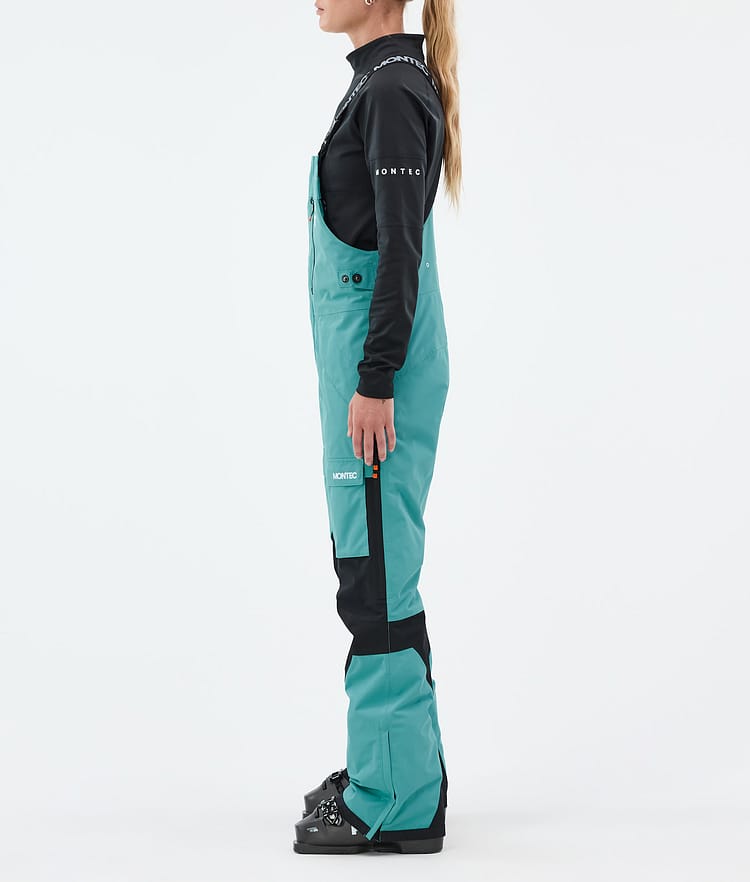 Fawk W Ski Pants Women Turquoise/Black, Image 3 of 7