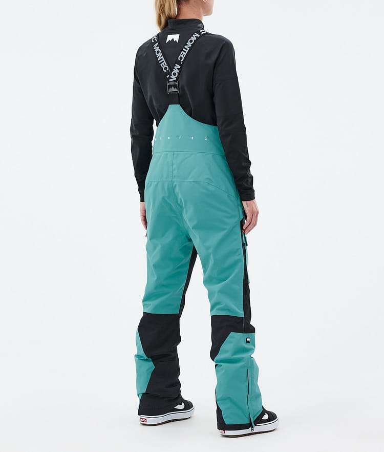 Fawk W Snowboard Pants Women Turquoise/Black, Image 4 of 7