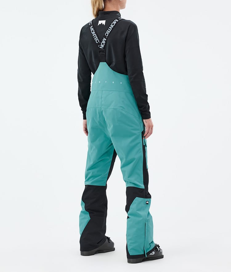 Fawk W Ski Pants Women Turquoise/Black, Image 4 of 7