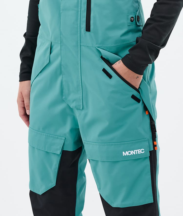 Fawk W Ski Pants Women Turquoise/Black, Image 5 of 7