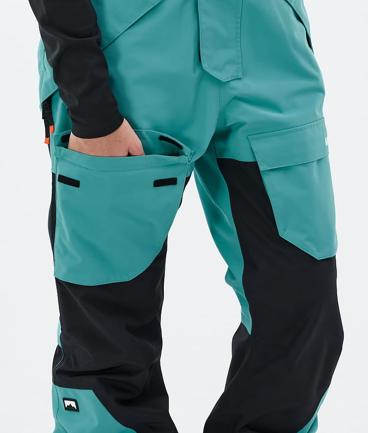 Fawk W Ski Pants Women Turquoise/Black, Image 7 of 7