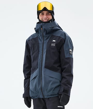Morpheus Snowboard Jacket Men Metal Blue/Black
