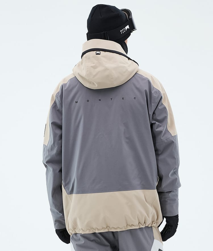 Morpheus Snowboard Jacket Men Sand/Light Pearl/Light Grey, Image 6 of 9
