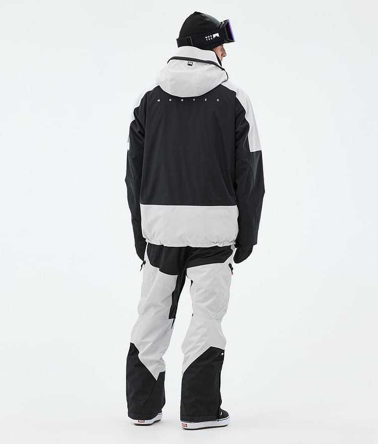 Morpheus Snowboard Jacket Men Light Grey/Black, Image 5 of 10