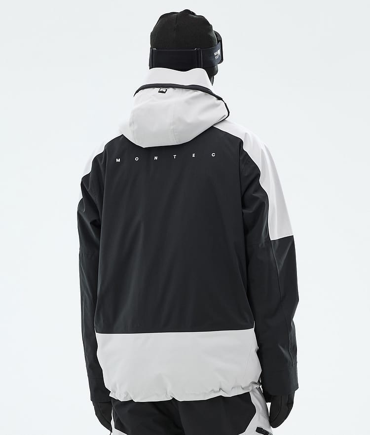 Morpheus Ski Jacket Men Light Grey/Black, Image 7 of 10