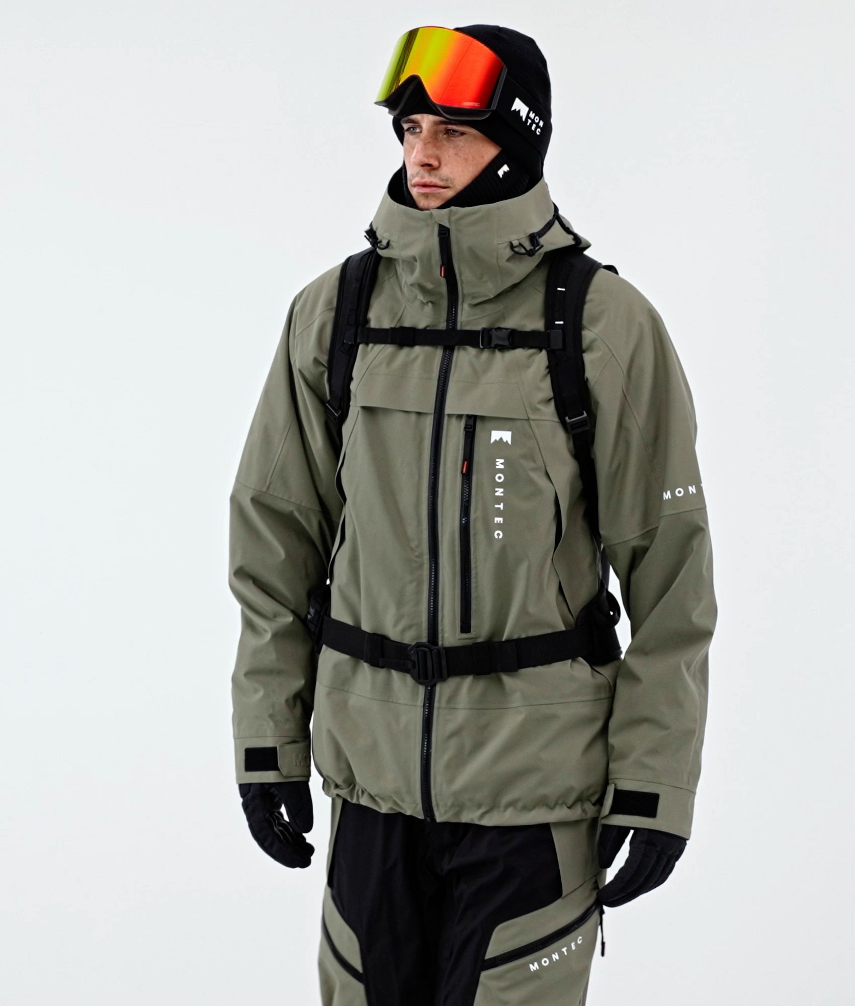 Montec Oracle Snowboard Jacket Men Greenish | Montecwear.com