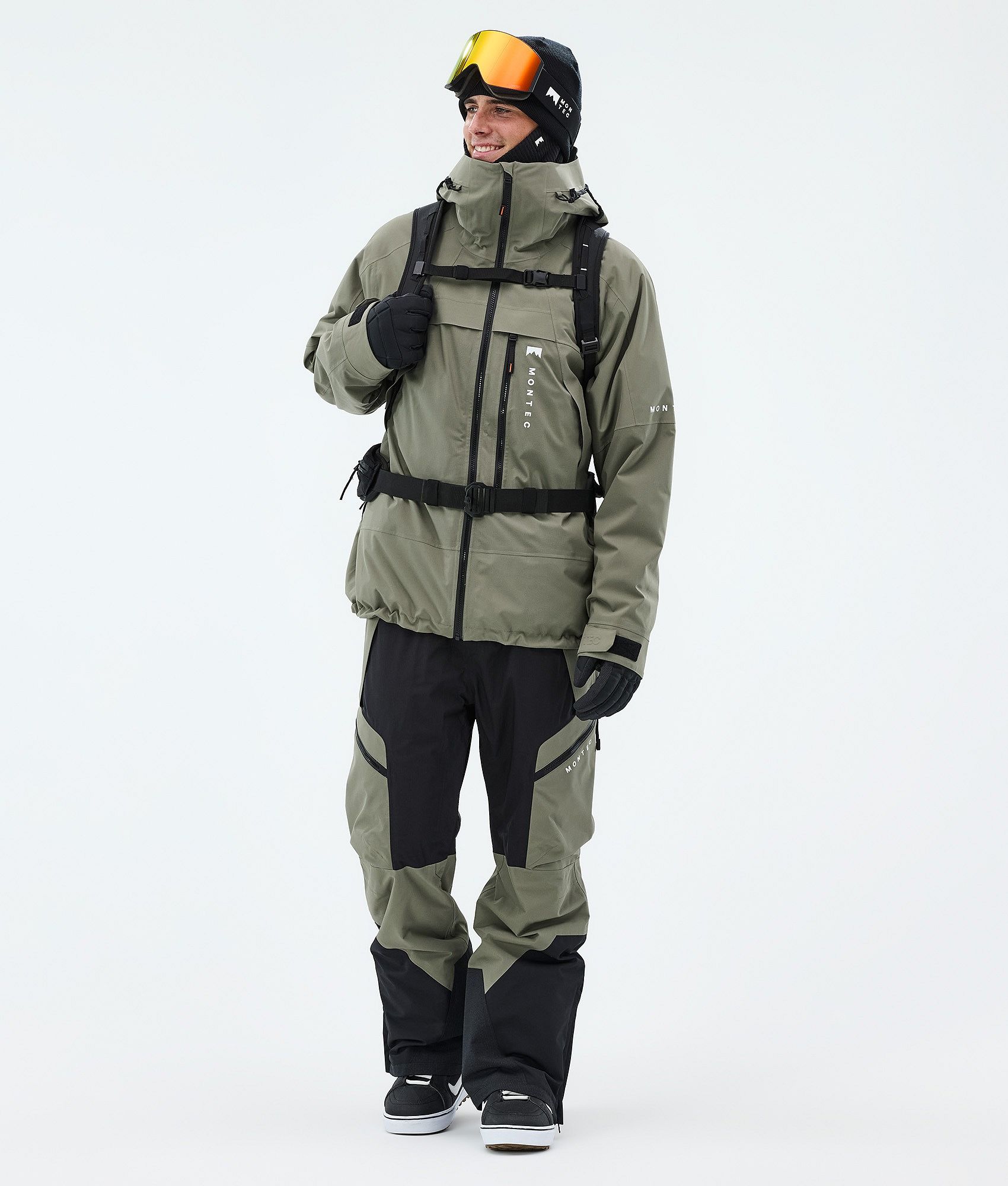 Montec Oracle Snowboard Jacket Men Greenish | Montecwear.com
