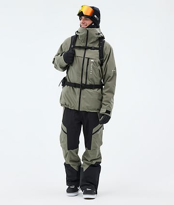 Oracle Snowboardový Outfit Pánské Greenish/Black