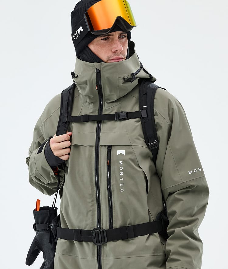 Oracle Snowboard Jacket Men Greenish, Image 4 of 10