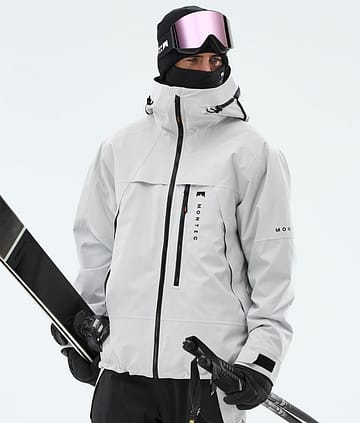 Oracle Ski Jacket Men Light Grey