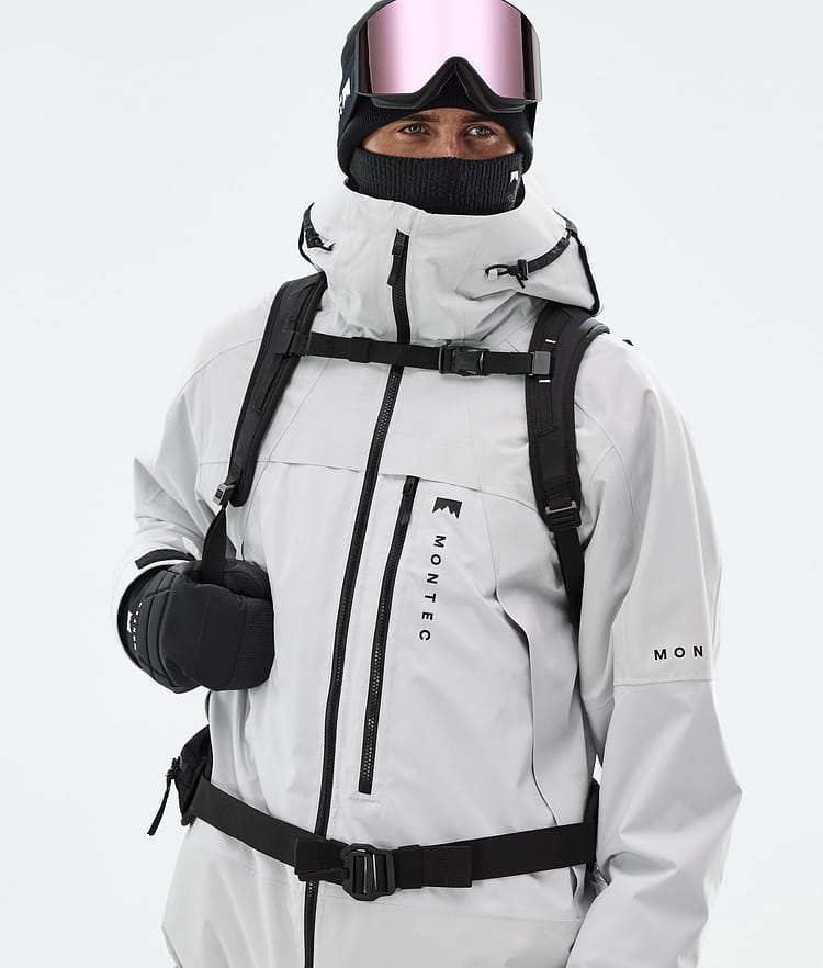 Oracle Ski Jacket Men Light Grey, Image 2 of 10