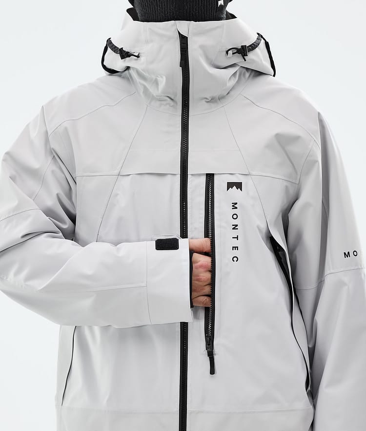 Oracle Snowboard Jacket Men Light Grey, Image 8 of 10