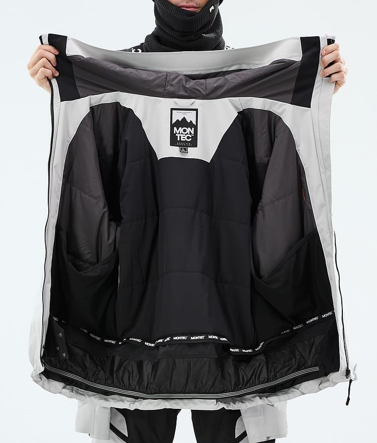 Oracle Snowboard Jacket Men Light Grey, Image 10 of 10