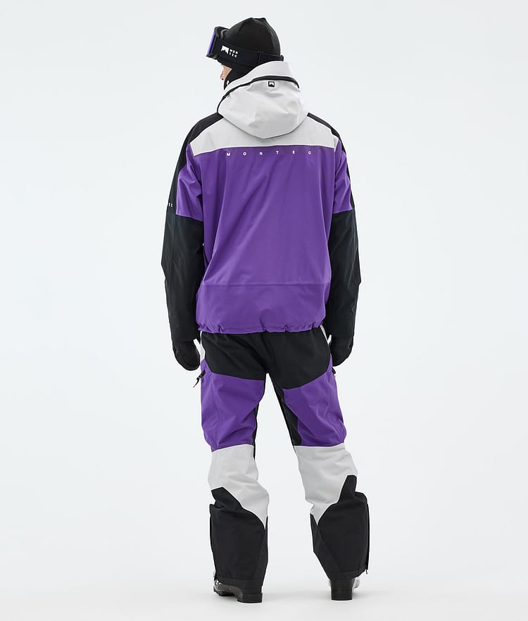 Oracle Ski Jacket Men Light Grey/Black/Vivid Purple, Image 5 of 10