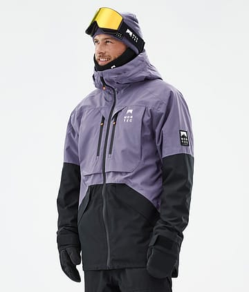 Arch Snowboard Jacket Men Dark Purple/Black