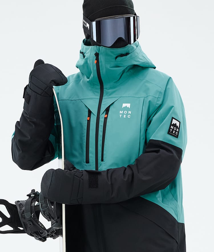 Arch Snowboard Jacket Men Turquoise/Black, Image 2 of 10