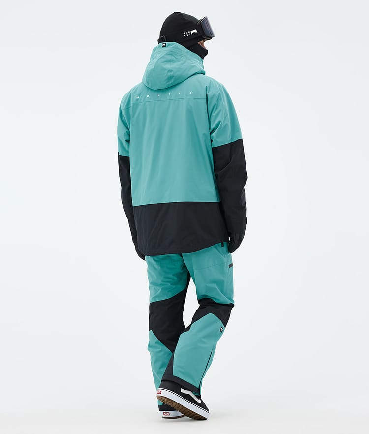 Arch Snowboard Jacket Men Turquoise/Black, Image 5 of 10