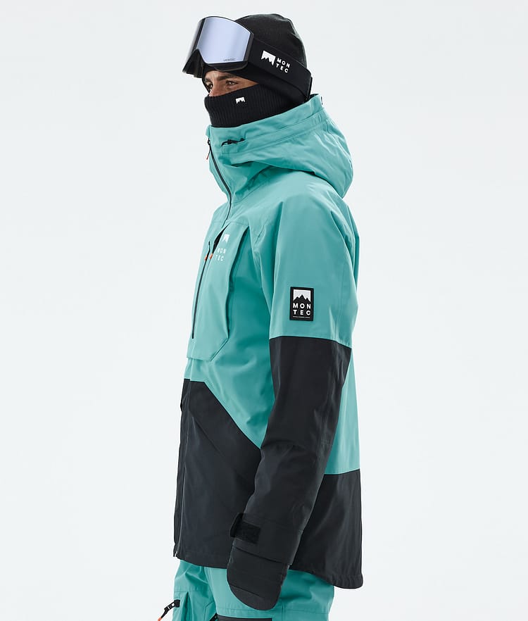 Arch Snowboard Jacket Men Turquoise/Black, Image 6 of 10