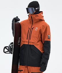 Montec Arch Veste Snowboard Homme Burned Orange/Black