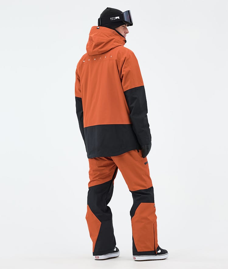 Arch Snowboard Jacket Men Burned Orange/Black, Image 5 of 10