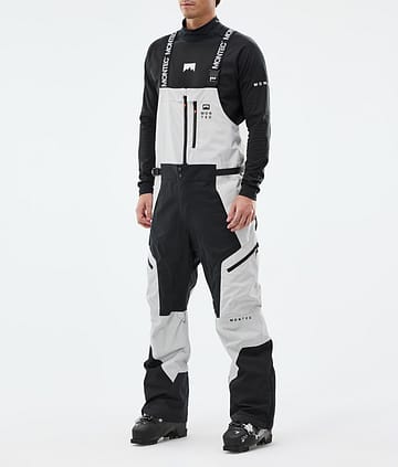Dozer Skihose Herren Light Grey/Black