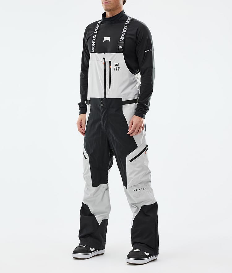 Dozer Snowboard Pants Men Light Grey/Black, Image 1 of 6