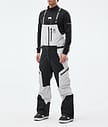 Dozer Snowboard Pants Men Light Grey/Black