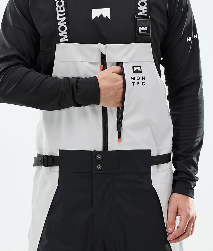 Dozer Ski Pants Men Light Grey/Black, Image 5 of 6