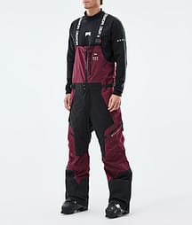 Montec Dozer Skibroek Heren Burgundy/Black