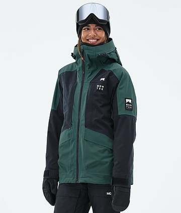 Morpheus W Snowboard Jacket Women Dark Atlantic/Black