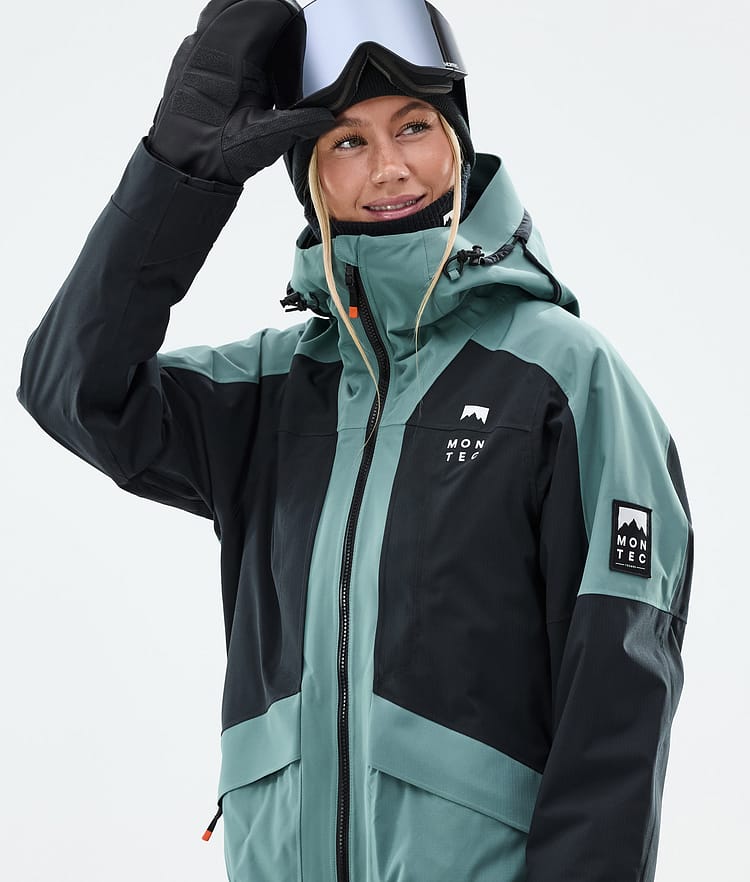 Morpheus W Snowboard Jacket Women Atlantic/Black, Image 2 of 10