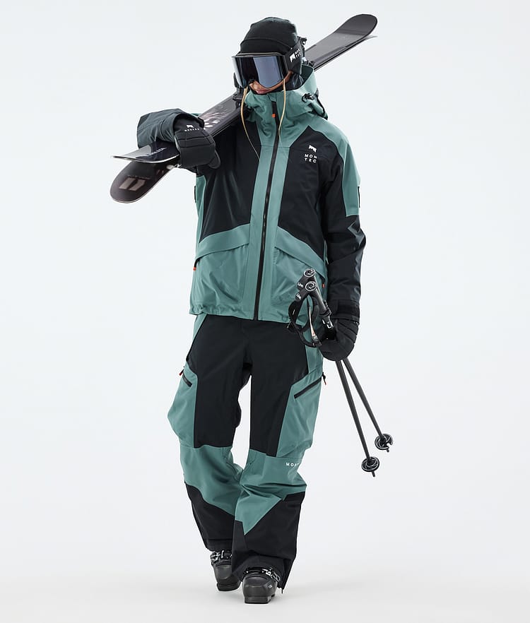 Morpheus W Ski Jacket Women Atlantic/Black, Image 3 of 10