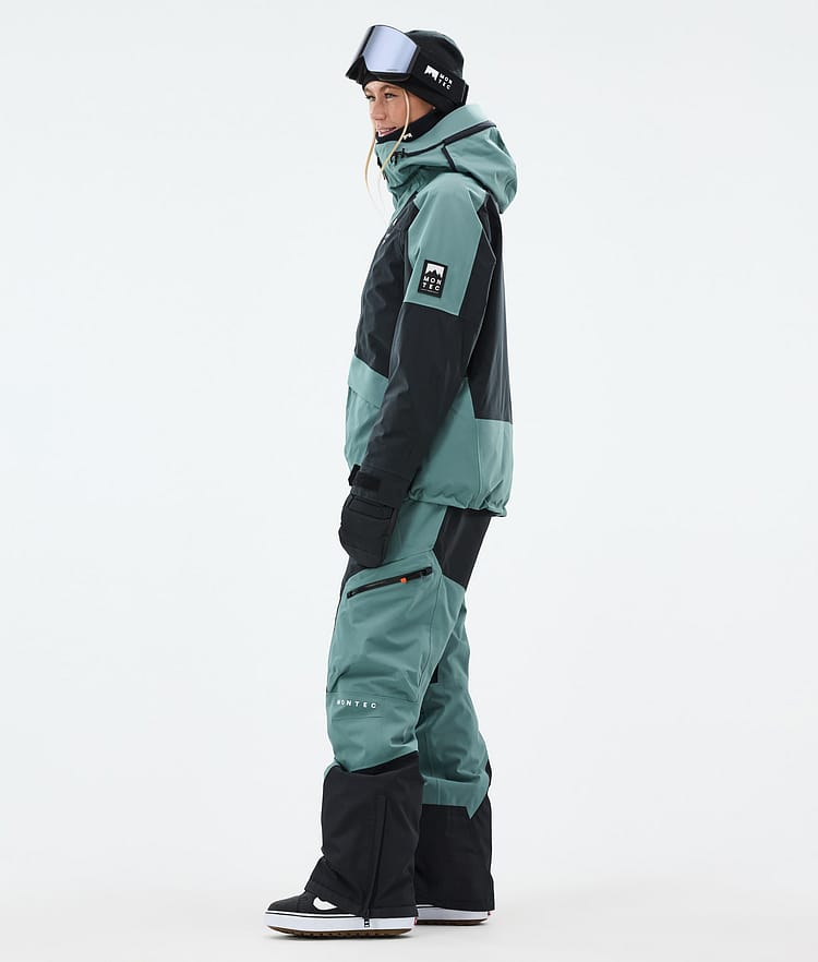 Morpheus W Snowboard Jacket Women Atlantic/Black, Image 4 of 10