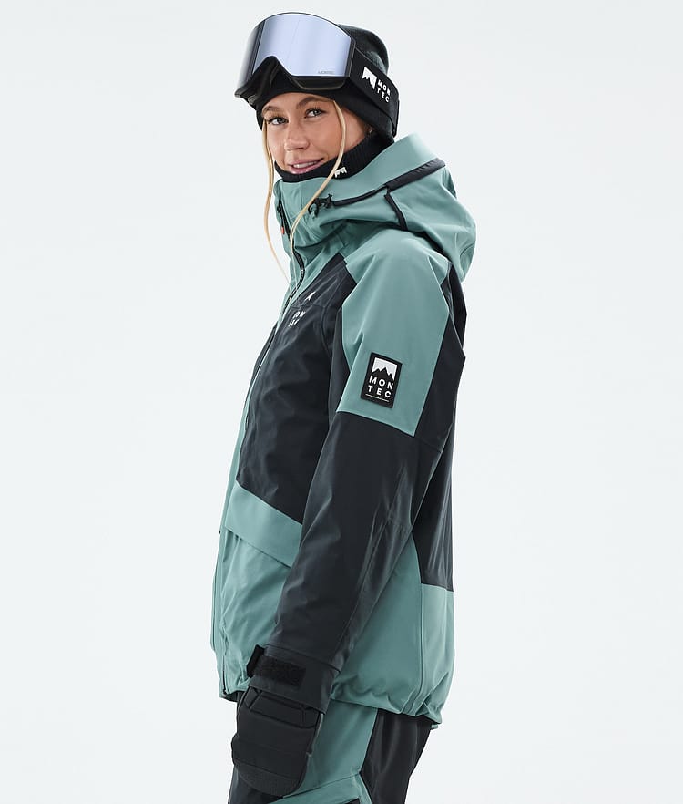 Morpheus W Ski Jacket Women Atlantic/Black, Image 6 of 10
