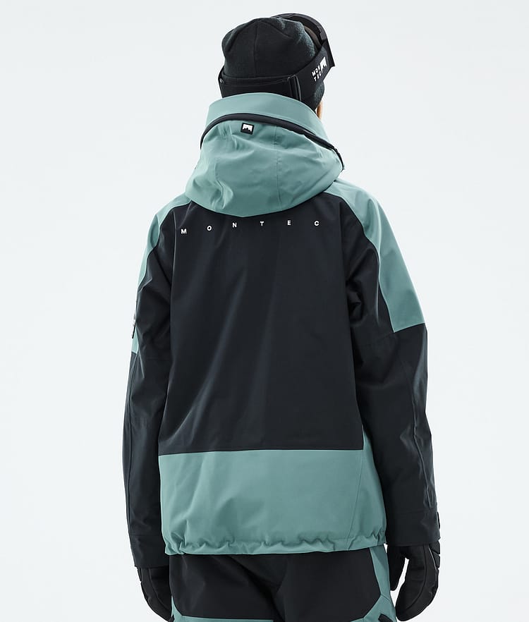 Morpheus W Snowboard Jacket Women Atlantic/Black, Image 7 of 10