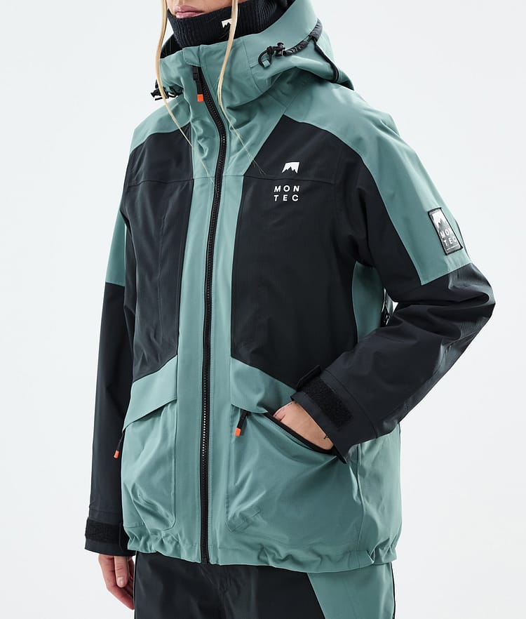 Morpheus W Snowboard Jacket Women Atlantic/Black, Image 8 of 10
