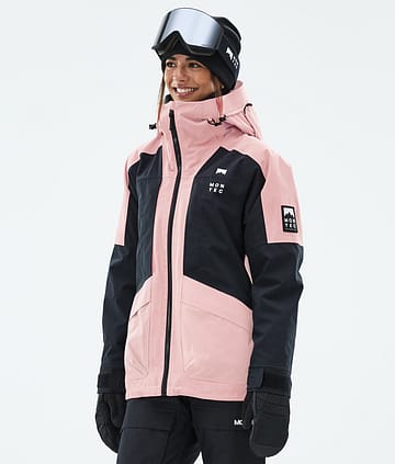 Morpheus W Snowboard Jacket Women Soft Pink/Black