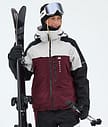 Montec Oracle W Skijacke Damen Light Grey/Black/Burgundy