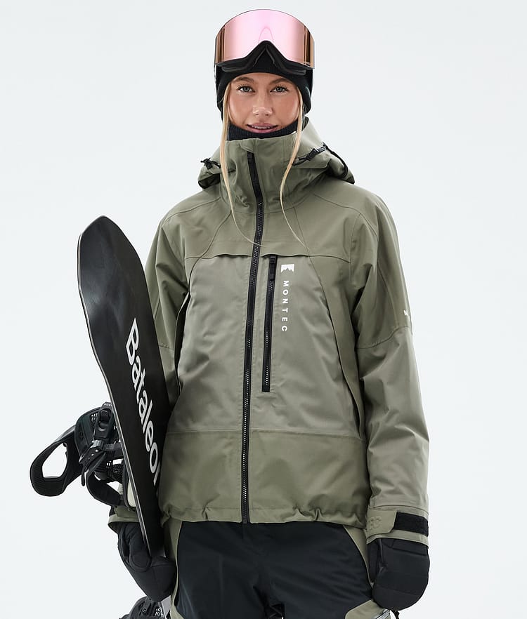 Oracle W Snowboard Jacket Women Greenish, Image 1 of 10