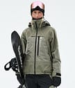 Oracle W Snowboard Jacket Women Greenish