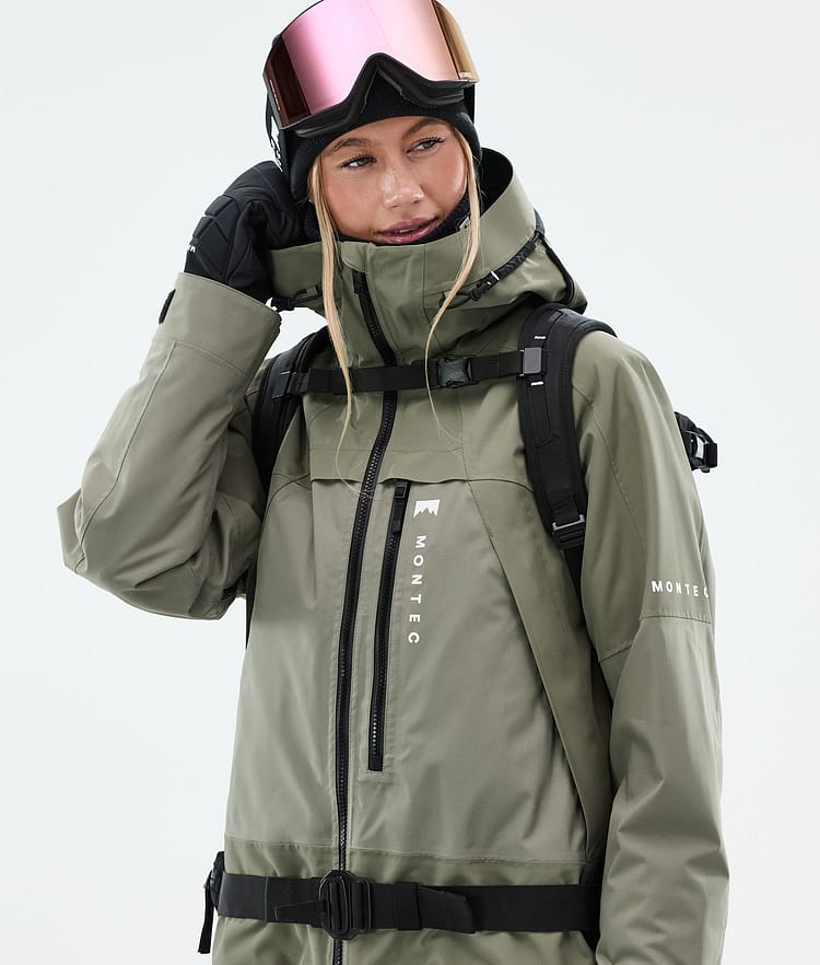 Oracle W Snowboard Jacket Women Greenish, Image 2 of 10