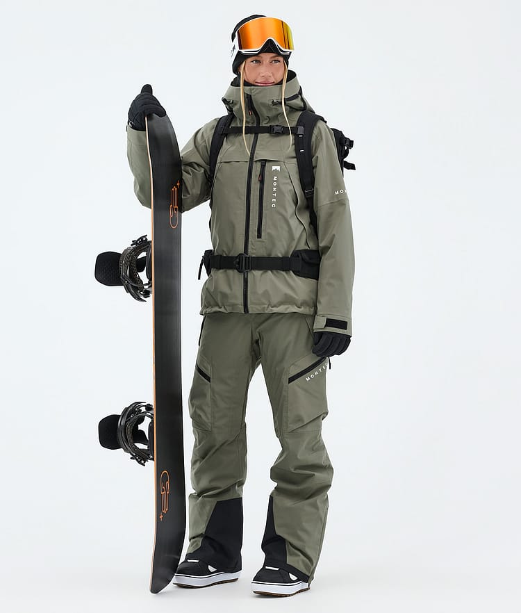 Oracle W Snowboard Jacket Women Greenish, Image 2 of 9