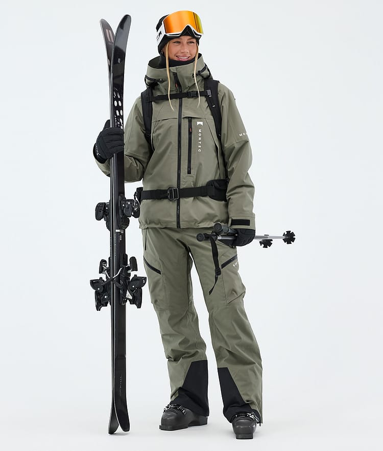 Oracle W Skijacke Damen Greenish, Image 2 of 9