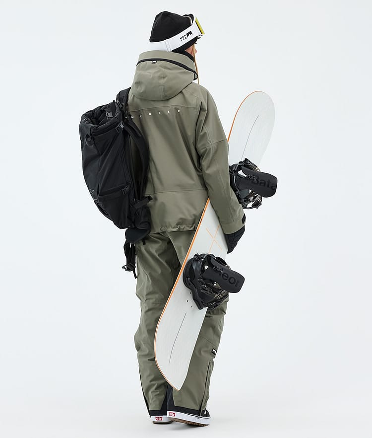 Oracle W Snowboard Jacket Women Greenish, Image 3 of 9