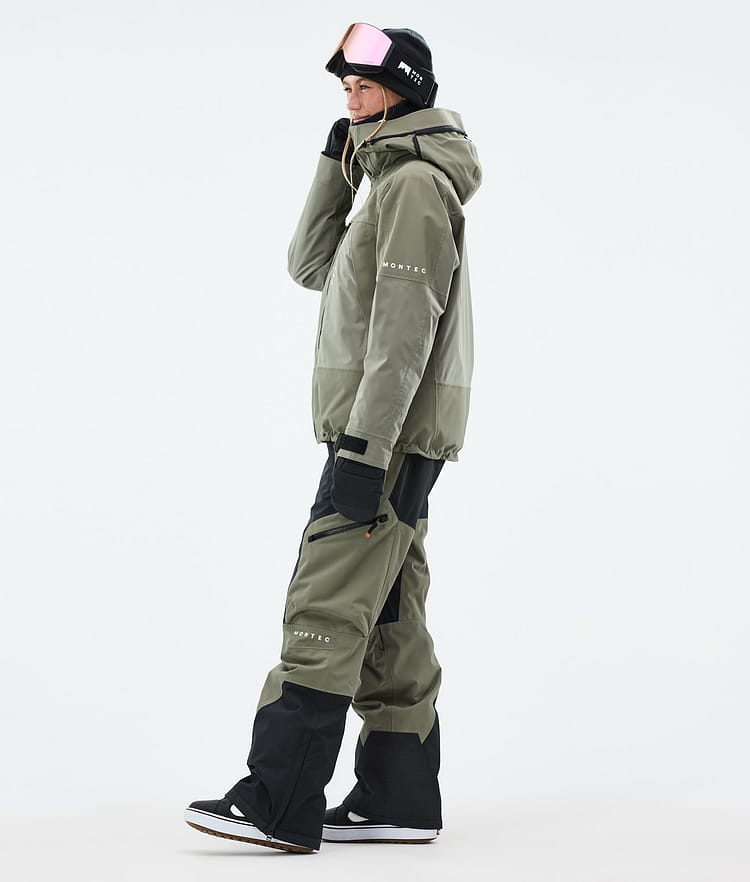 Oracle W Snowboard Jacket Women Greenish, Image 4 of 10