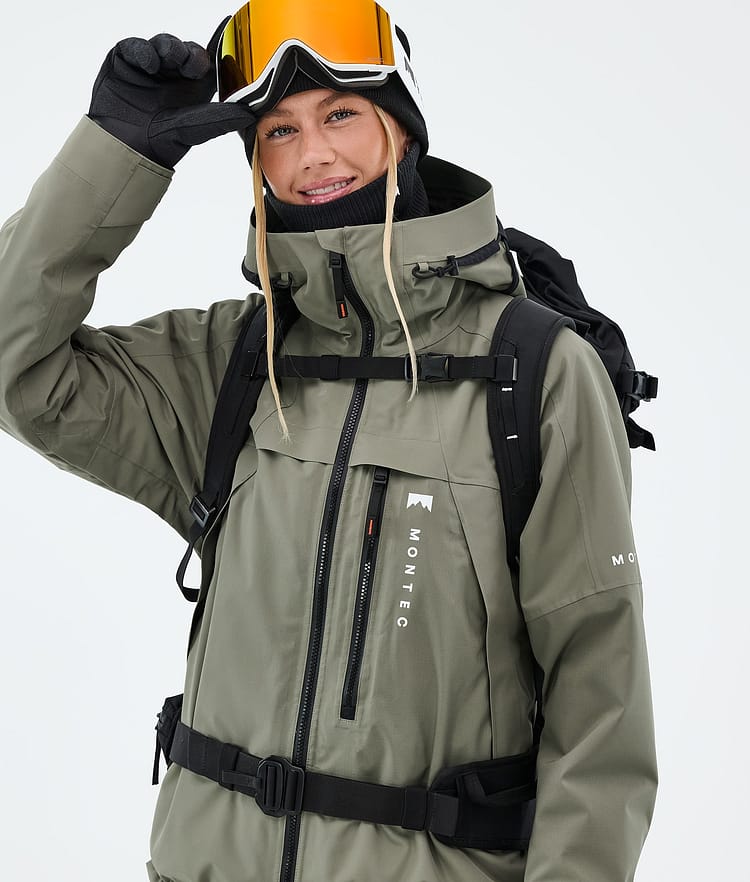 Oracle W Skijacke Damen Greenish, Image 4 of 9