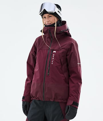 Oracle W Veste de Ski Femme Burgundy