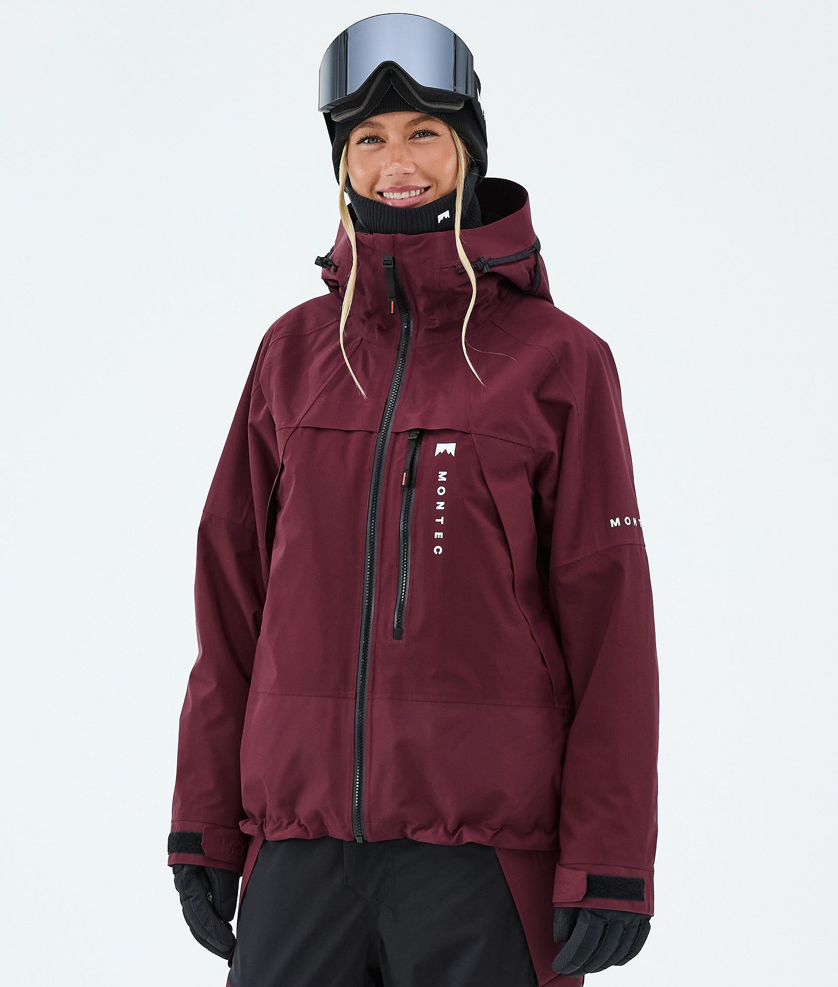 Montec Oracle W スノーボードジャケット レディース Burgundy