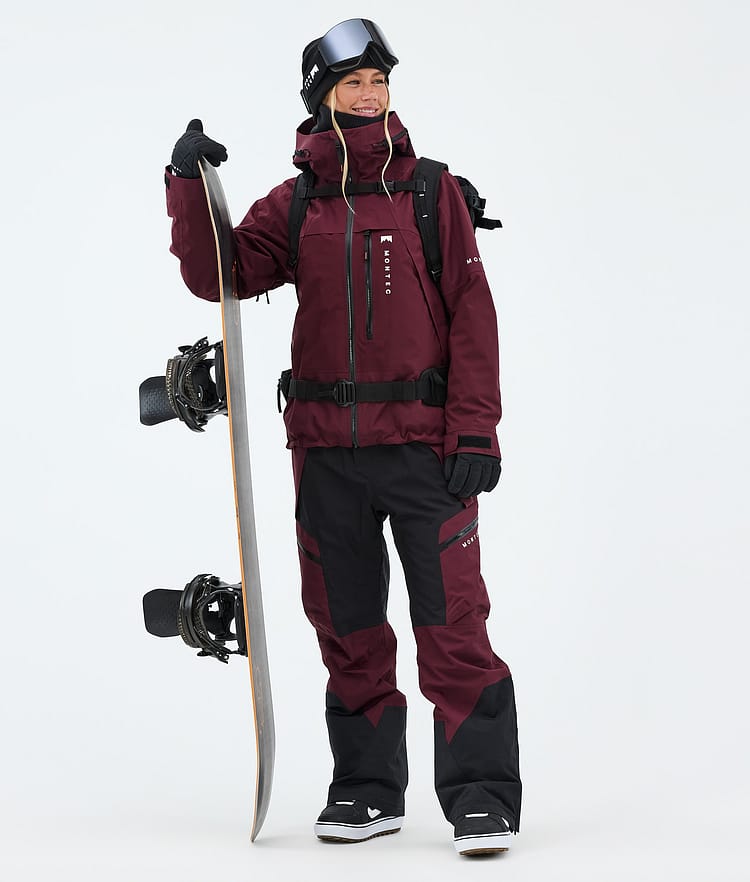 Oracle W Veste Snowboard Femme Burgundy Renewed, Image 2 of 9